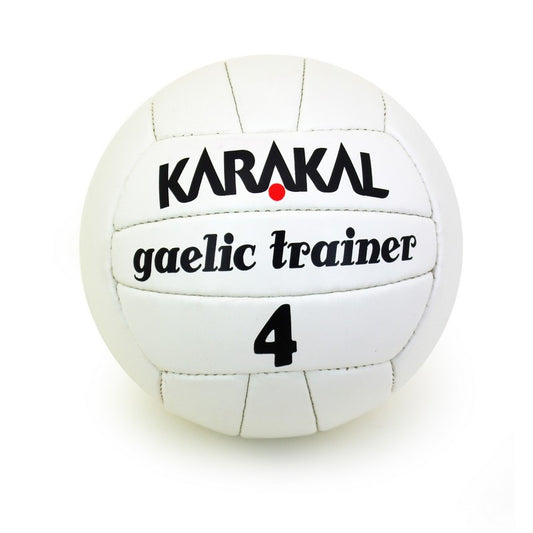 Karakal Gaelic Trainer Ball White