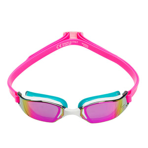 MP Xceed Adult Goggle Pink Mirror Pink Turquiose