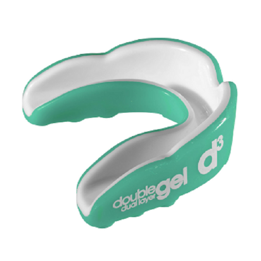 d3 Adult Double Gel Mouthguard Mint White x 6