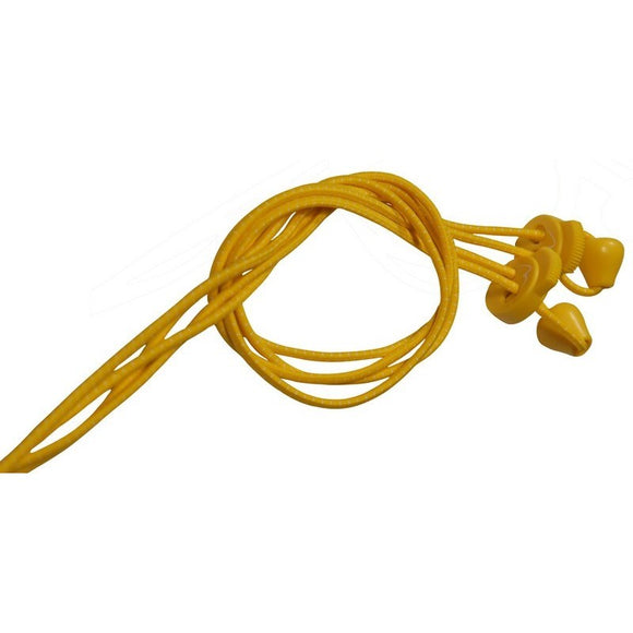 More Mile Tri Easy Elastic Shoe Laces Yellow