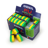 Karakal PU Super Grip Duo Green Yellow x 24