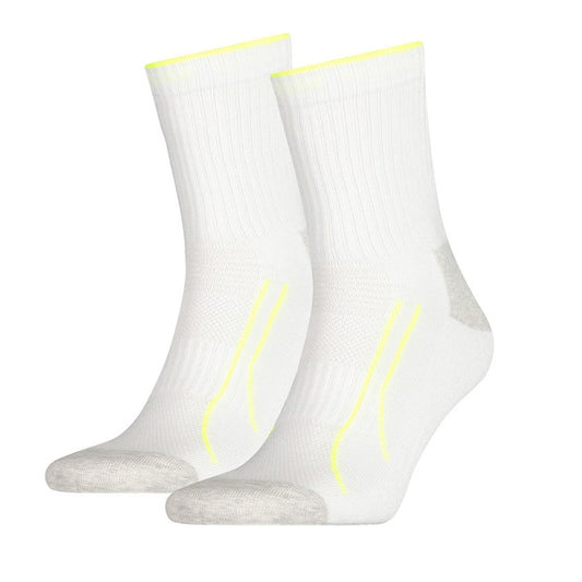 Puma Performance Short Sock 2 Pack White x 6