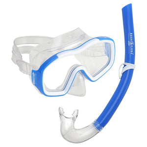 Racoon Combo Set Mask Snorkel Blue Small