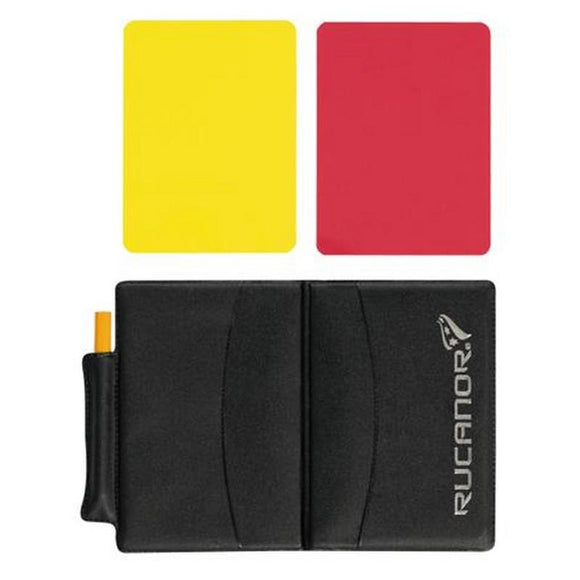 Rucanor Referee Yellow & Red Card Set