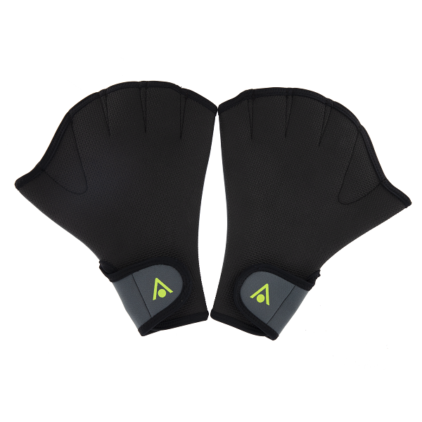 Aquasphere Swim Glove Grey Black