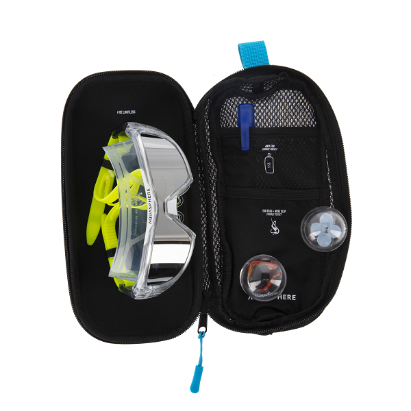 Aquasphere Goggle Case Black Blue 110x230mm – Daricia Ltd