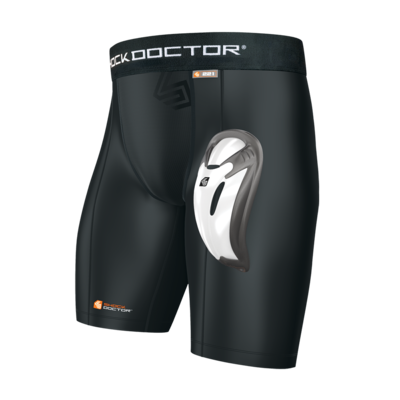 Shock Doctor Power Compression Short & Cup Black