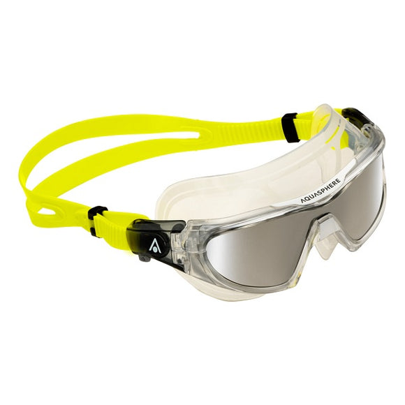 AquaSphere Vista Pro Adult Goggle Silver Mirror Titanium