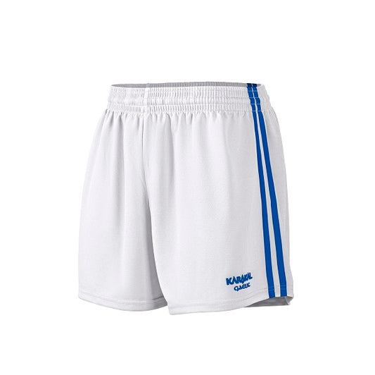 Karakal Elite Gaelic Short White Blue