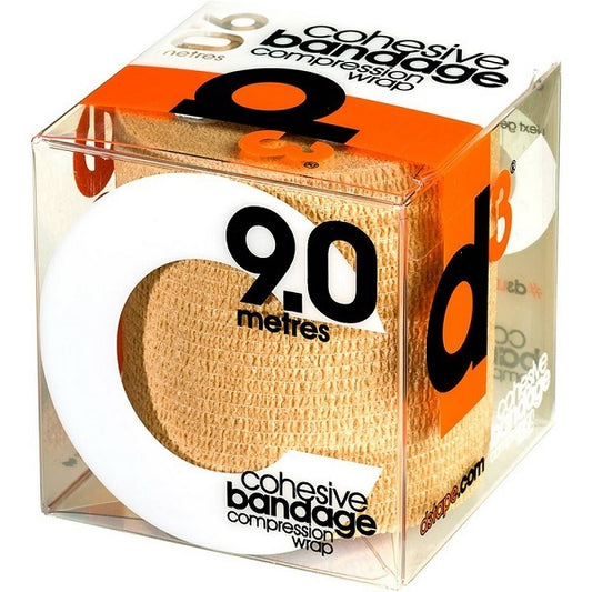 d3 Cohesive Bandage Compression Wrap Natural x 6