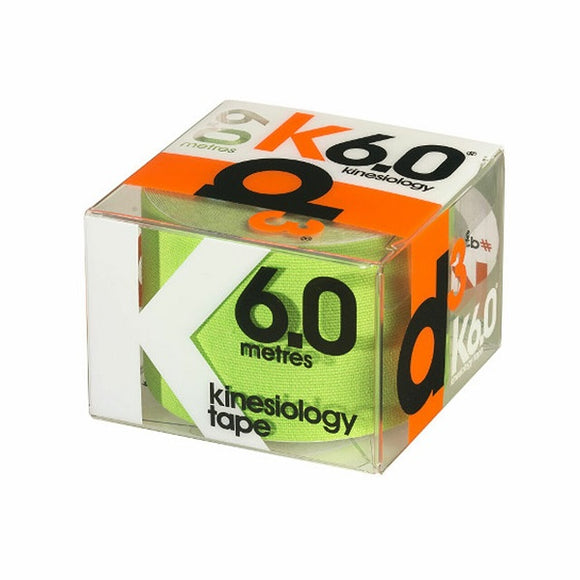 d3 Kinesiology Tape 6 Metre Lime x 6