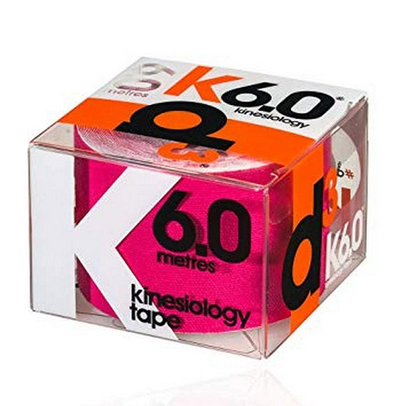 d3 Kinesiology Tape 6 Metre Pink x 6