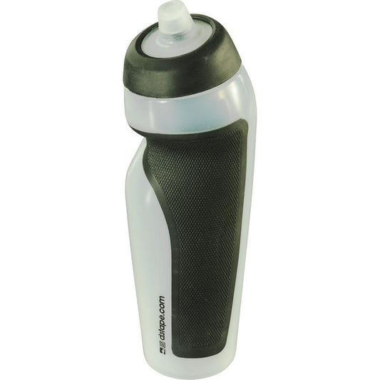 d3 Water Bottle Black Clear x 12