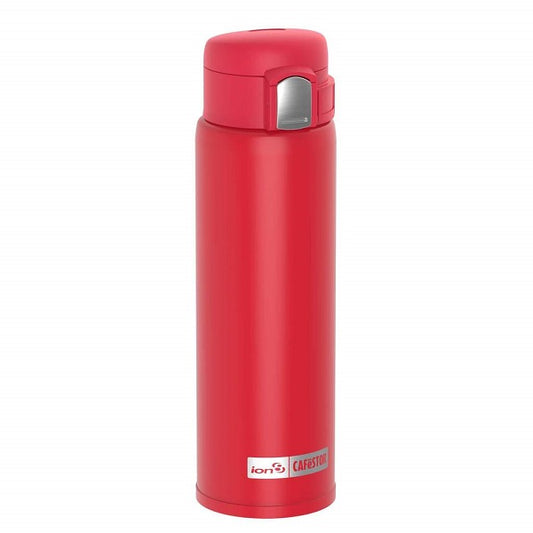 Ion8 Steel 480ml Cafestor Travel Flask Red