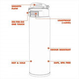 Ion8 Steel 480ml Cafestor Travel Flask Black