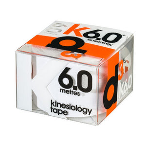 d3 Kinesiology Tape 6 Metre White x 6